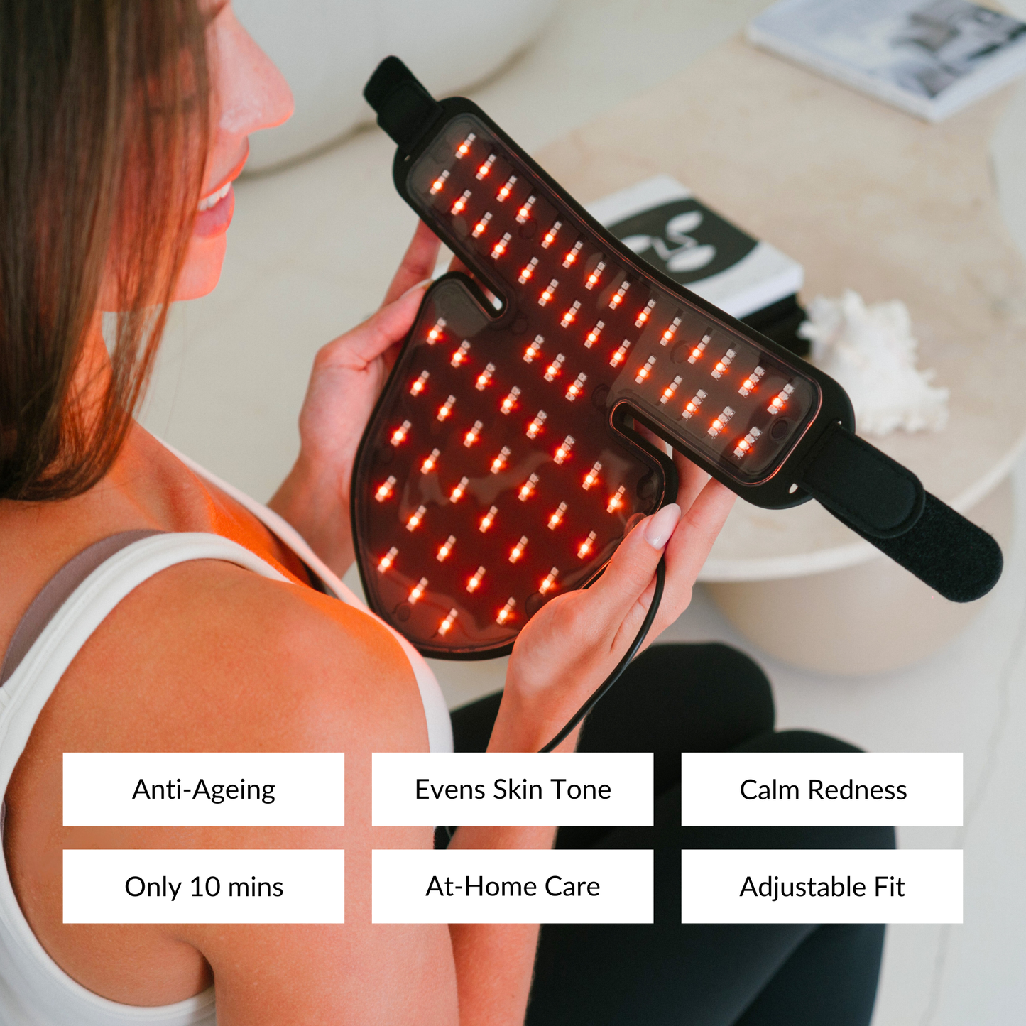 Fybelle Radiance Pro LED Neck & Décolletage Mask